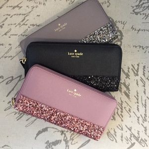 Kate spade glitter wallet - specify color
